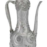 AN AMERICAN SILVER AND JADE-MOUNTED AFTER DINNER COFFEE POT - фото 2
