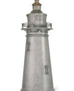 Placage d'argent. THE ‘BOSTON LIGHT’: A SILVER-PLATED FIGURAL LARGE COCKTAIL SHAKER