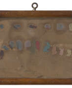 Томас Салли. AN OIL AND INK ON PAPER REPLICA OF THE PALETTE OF GILBERT STUART