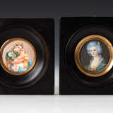 2 Miniaturen: Madonna della Sedia und D - photo 1