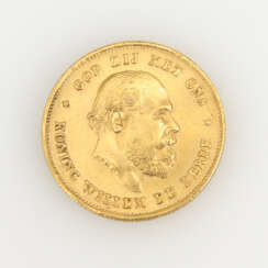 10 Gulden, 1875, Niederlande, "Koning W