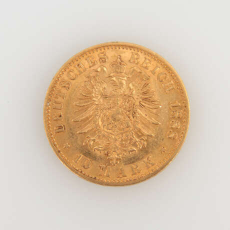 10 Mark, 1888, Preussen. Friedrich Deut - photo 2