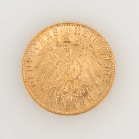 10 Mark, 1903, Preussen. "Wilhelm II. D - photo 2