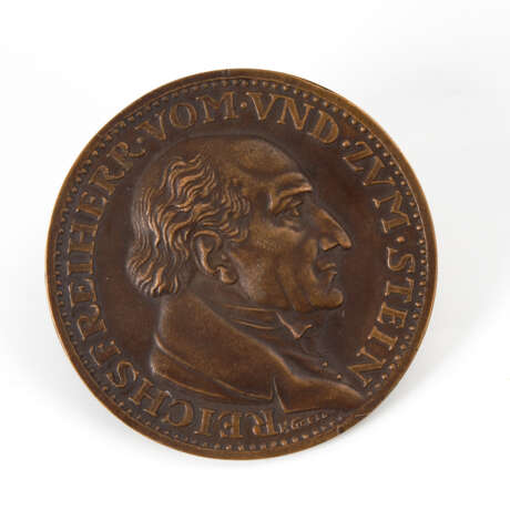 Goetz, Karl: Medaille "Reichsfreiherr v - Foto 1