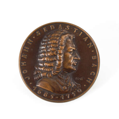 Goetz, Karl: Medaille "Johann Sebastian - Foto 1