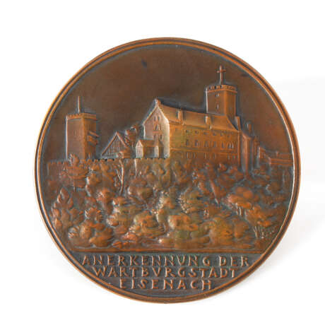 Goetz, Karl: Wartburg-Medaille. - Foto 1