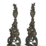A PAIR OF BRONZE ANDIRONS IN THE MANNER OF NICCOL&#210; ROCCATAGLIATA - фото 4