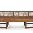 A VERY RARE CHINESE LARGE SPOTTED BAMBOO LUOHAN BED, LUOHANCHUANG - Архив аукционов