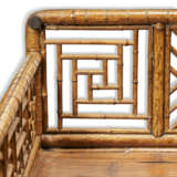 A VERY RARE CHINESE LARGE SPOTTED BAMBOO LUOHAN BED, LUOHANCHUANG - Foto 4