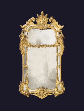 A PAIR OF GEORGE II GILTWOOD MIRRORS - photo 7