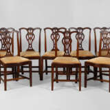 8 Stühle im Chippendale-Stil. - Foto 1
