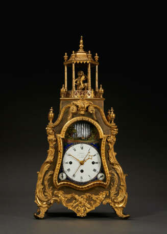 A GEORGE III ORMOLU TABLE CLOCK FOR THE CHINESE MARKET WITH MUSICAL, QUARTER-STRIKING, AND AUTOMATON MOVEMENT - photo 1