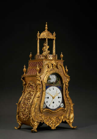 A GEORGE III ORMOLU TABLE CLOCK FOR THE CHINESE MARKET WITH MUSICAL, QUARTER-STRIKING, AND AUTOMATON MOVEMENT - photo 3