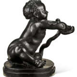 A WEDGWOOD & BENTLEY BLACK BASALT FIGURE OF THE INFANT HERCULES WITH THE SERPENT - фото 7