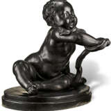 A WEDGWOOD & BENTLEY BLACK BASALT FIGURE OF THE INFANT HERCULES WITH THE SERPENT - фото 9