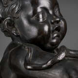 A WEDGWOOD & BENTLEY BLACK BASALT FIGURE OF THE INFANT HERCULES WITH THE SERPENT - фото 13