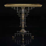 A FRENCH `JAPONISME` GILT AND PATINATED BRONZE AND CHINESE CLOISONNE ENAMEL TABLE - Foto 4