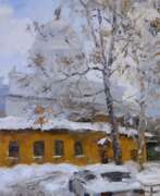 Анатолий Спека (р. 1961). Питерский дворик зимой