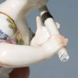 Barock-Figur: Mädchen mit Flöte. - Foto 3