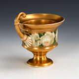 Biedermeier-Tasse mit Rosenmalerei, MEI - фото 2