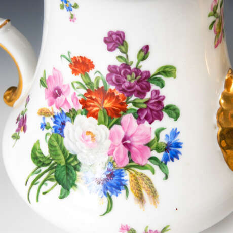 33 Teile Kaffeegeschirr mit Blumenmaler - фото 3