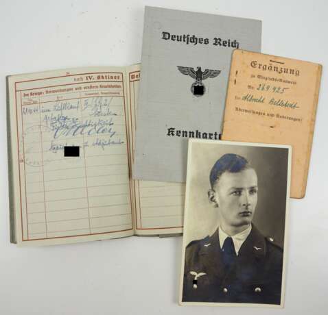 Urkundennachlass eines Oberleutnant und Staffelkapitäns der 14./ Kampfgeschwader 40. - фото 11
