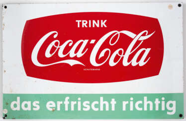 COCA-COLA DAS ERFRISCHT RICHTIG