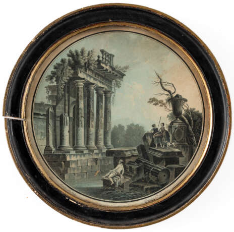 CHARLES-MELCHIOR DESCOURTIS (1753-1820) - Foto 1