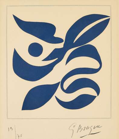 Georges Braque. Choucas (From: Si je mourais là-bas) - фото 1