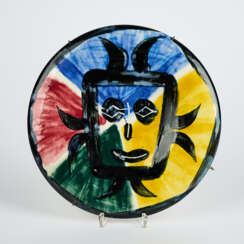 Pablo Picasso Ceramics. Face no. 125
