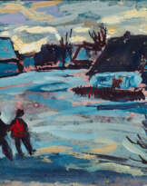 Frantisek Emler. Winterlandschaft