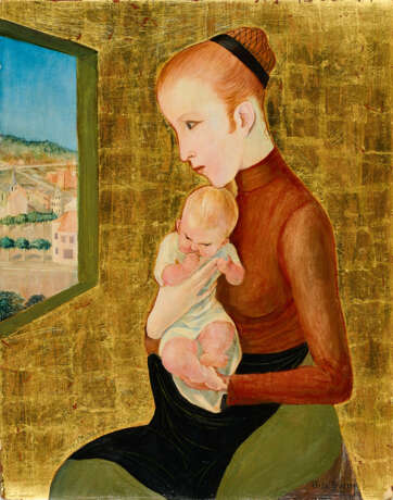 Fritz Burmann. Mutter mit Kind - photo 1