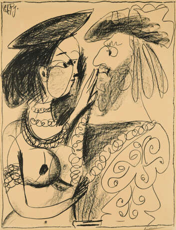 Pablo Picasso. Seigneur et fille - фото 1