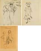 Heinrich Zille. Heinrich Zille. Mixed Lot of 3 Works on Paper