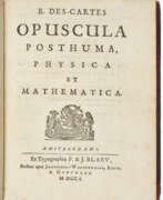 Рене Декарт. Opuscula posthuma, physica et mathematica