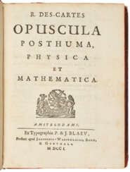 Opuscula posthuma, physica et mathematica