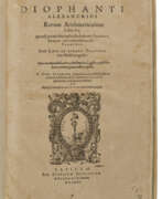 Diophantus of Alexandria. Rerum Arithmeticarum Libri sex -Liber de numeris Polygonis seu Multiangulis