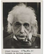 Albert Einstein. A signed photograph