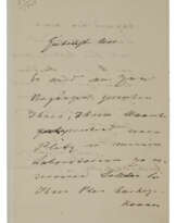 Pair of scientist letters signed