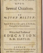 Джон Мильтон. Poems, &c. upon Several Occasions