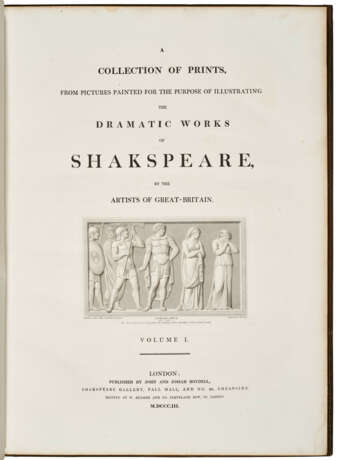 A Collection of Prints from pictures painted for the purpose of illustrating the dramatic works of Shakspeare by the artists of Great Britain - Foto 5