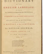 Samuel Johnson. A Dictionary of the English Language