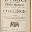 The Works of the Famous Nicolas Machiavel - Аукционные цены