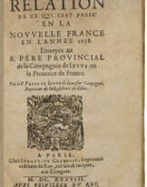 Relation de ce qui s'est passé en La Novvelle France en l'année 1638