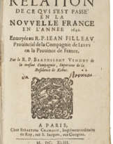 Relation de ce qui s'est passé en La Nouvelle France en l'Année 1642