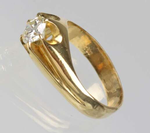 Diamant Solitär Ring - GG 750 - photo 2