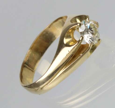 Diamant Solitär Ring - GG 750 - photo 3