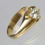 Diamant Solitär Ring - GG 750 - Foto 3