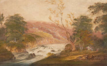 Arkadische Landschaft um 1800.