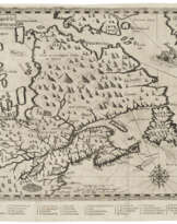 Carte geographique de la nouelle franse en son vray meridiein